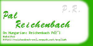 pal reichenbach business card